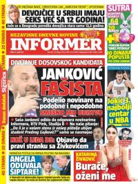 Informer - broj 1512, 14. apr 2017.