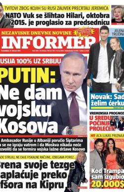 Informer - broj 1461, 13. feb 2017.