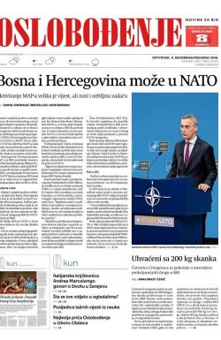 Oslobođenje - broj 25872, 6. dec 2018.