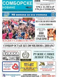 Somborske novine - broj 3075, 31. maj 2013.