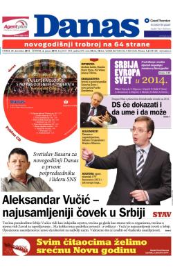 Danas - broj 5937-5939, 31. dec 2013.