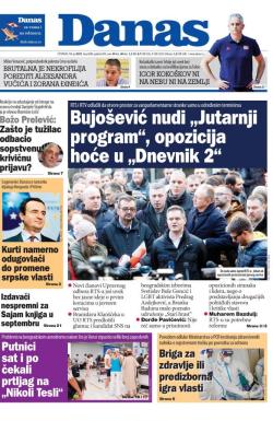 Danas - broj 8690, 15. jul 2021.