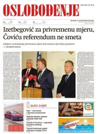 Oslobođenje - broj 25054, 24. avg 2016.