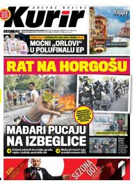 Kurir - broj 581, 17. sep 2015.