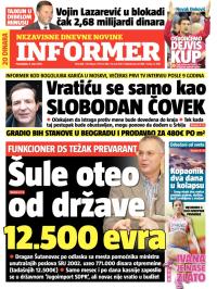 Informer - broj 866, 9. mar 2015.