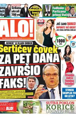 Alo - broj 2538, 19. mar 2015.