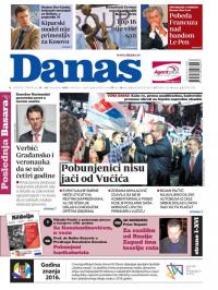 Danas - broj 6655-6656, 19. dec 2015.