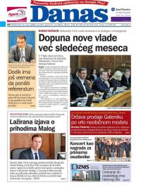 Danas - broj 6895, 15. avg 2016.