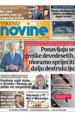 Dnevne novine - broj 3012, 5. jun 2021.