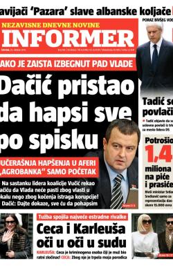 Informer - broj 145, 25. okt 2012.