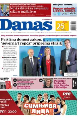 Danas - broj 6949-6950, 8. okt 2016.