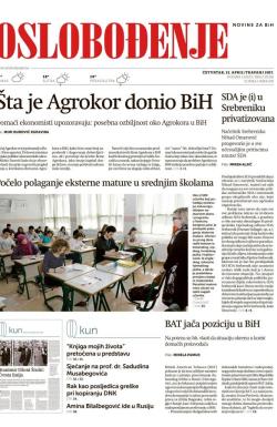 Oslobođenje - broj 25281, 13. apr 2017.