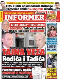 Informer - broj 1075, 11. nov 2015.