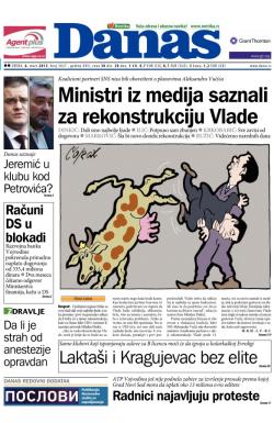 Danas - broj 5637, 6. mar 2013.