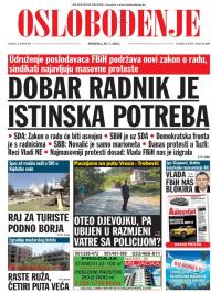 Oslobođenje - broj 24.666, 29. jul 2015.