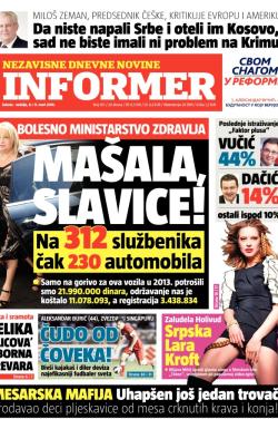 Informer - broj 561, 8. mar 2014.