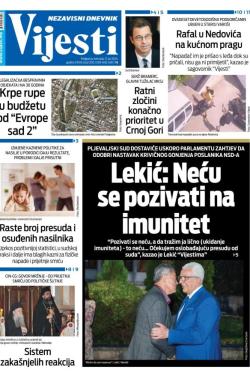 Vijesti - broj 9773, 17. jul 2025.
