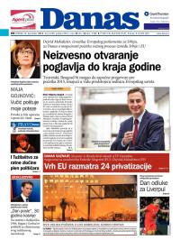 Danas - broj 6280, 9. dec 2014.