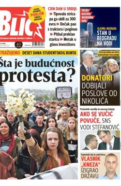 Blic - broj 7244, 14. apr 2017.