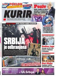 Kurir - broj 4323, 16. mar 2026.