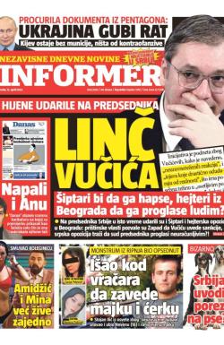 Informer - broj 3342, 12. apr 2023.