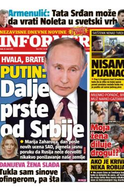 Informer - broj 1793, 16. mar 2018.