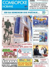 Somborske novine - broj 3249, 30. sep 2016.