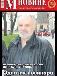 M Novine, Sr. Mitrovica - broj 1004, 17. mar 2021.