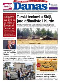 Danas - broj 6905, 25. avg 2016.