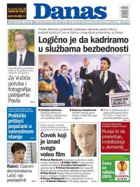 Danas - broj 8400, 28. sep 2020.