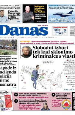 Danas - broj 10081, 29. nov 2025.