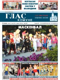 Novi glas komune, Apatin - broj 265, 13. jun 2014.