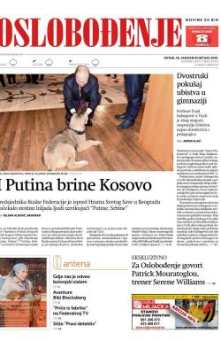Oslobođenje - broj 25913, 18. jan 2019.