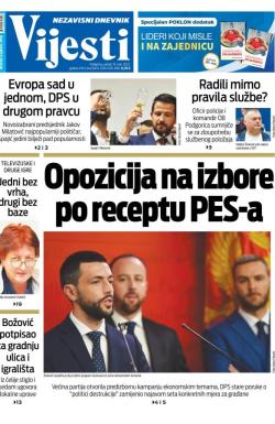 Vijesti - broj 9011, 19. maj 2023.