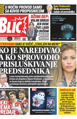 Blic - broj 8854, 21. okt 2021.