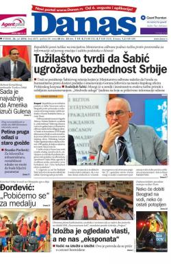 Danas - broj 6875, 26. jul 2016.