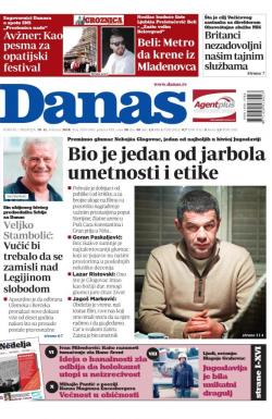 Danas - broj 7439-7440, 10. feb 2018.