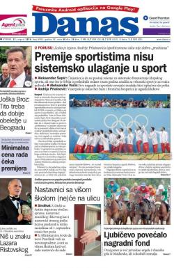 Danas - broj 6903, 23. avg 2016.