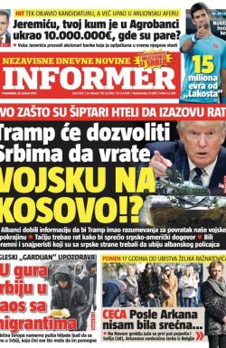 Informer - broj 1437, 16. jan 2017.
