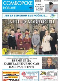 Somborske novine - broj 3368, 11. jan 2019.