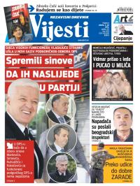 Vijesti - broj 6203, 4. jul 2015.