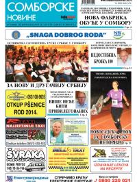 Somborske novine - broj 3132, 4. jul 2014.