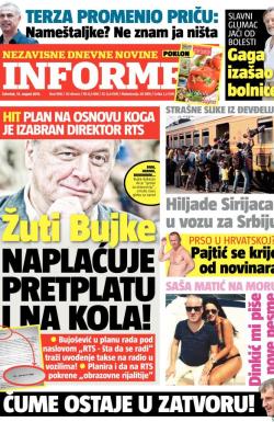 Informer - broj 998, 13. avg 2015.