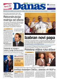 Danas - broj 5645, 14. mar 2013.