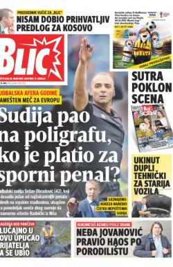 Blic - broj 7631, 16. maj 2018.