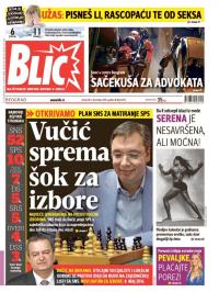 Blic - broj 6755, 2. dec 2015.
