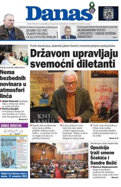 Danas - broj 9149, 10. nov 2022.