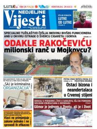 Vijesti - broj 6330, 8. nov 2015.