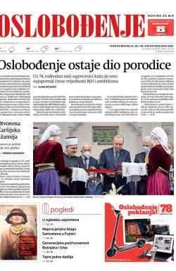 Oslobođenje - broj 26773, 28. avg 2021.