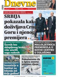 Dnevne novine - broj 3140, 3. nov 2021.